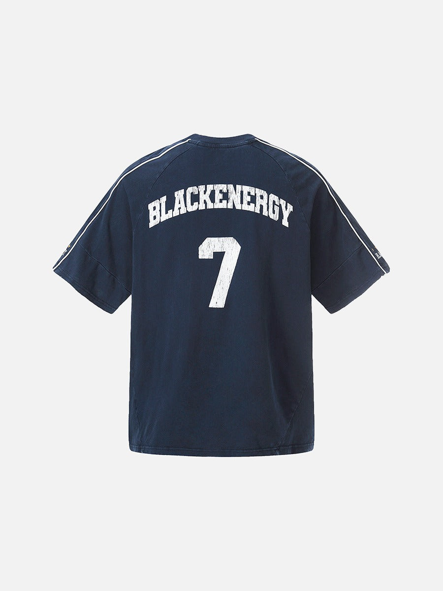 DAXUEN Oversized BLACKENERGY graphic t-shirt