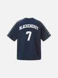 DAXUEN Oversized BLACKENERGY graphic t-shirt
