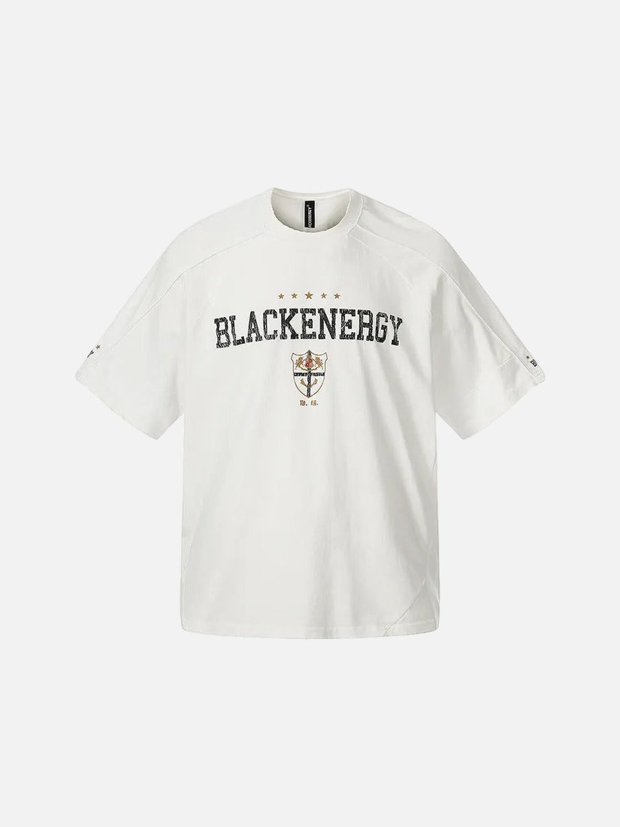 DAXUEN Oversized BLACKENERGY graphic t-shirt