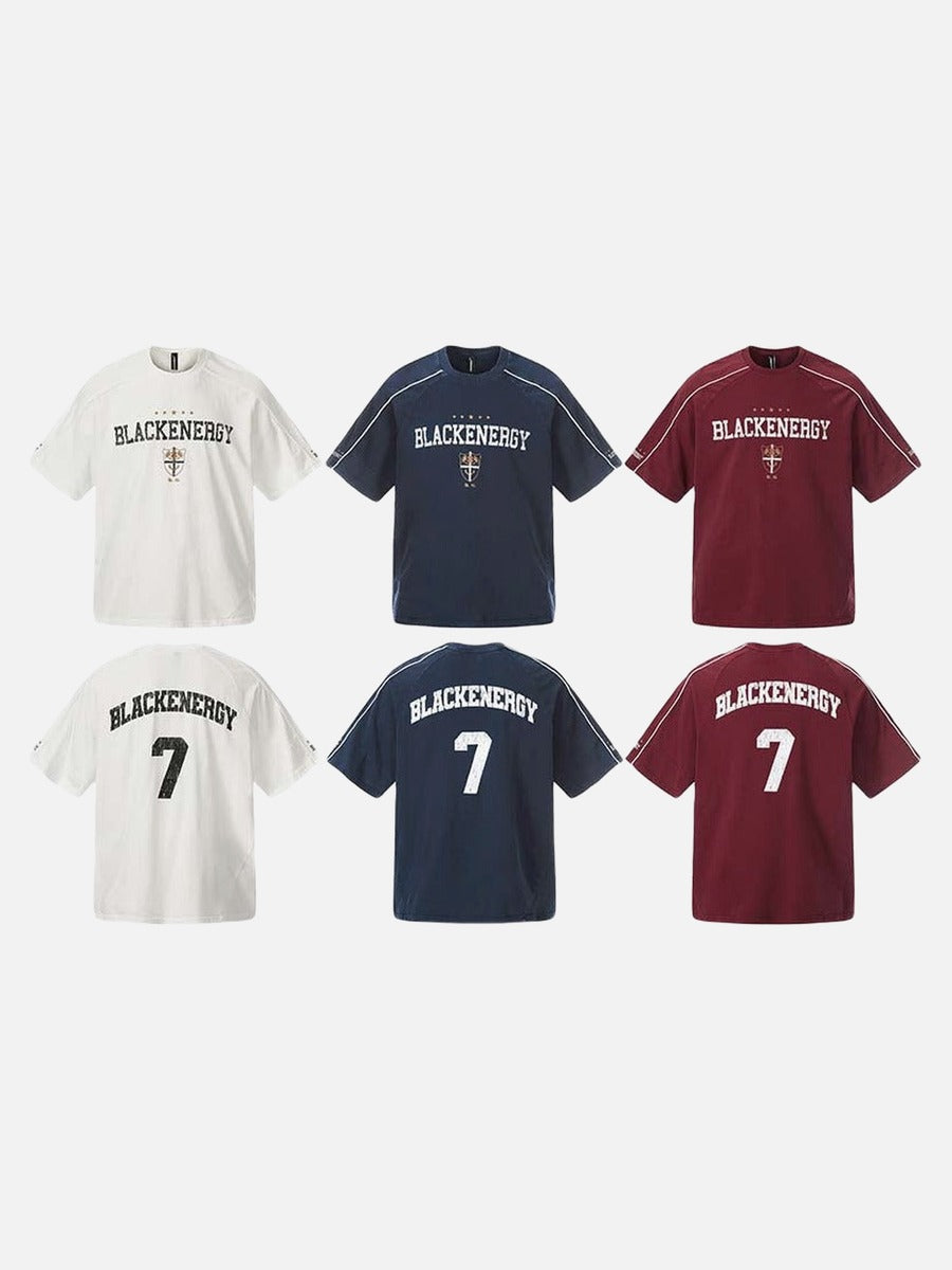 DAXUEN BLACKENERGY oversized short-sleeved t-shirt