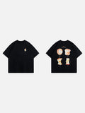 Oversized Apple Core Graphic Tee