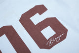 DAXUEN light blue long-sleeve t-shirt with blocky '06' graphic