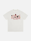 Oversized Bold Lettering Graphic Tee