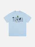 Oversized Bold Lettering Graphic Tee