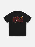 Oversized Bold Lettering Graphic Tee