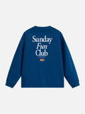 Bold Back Graphic Long-Sleeved Crew Top