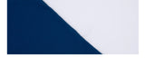 DAXUEN dark blue bold back graphic long-sleeved crew top