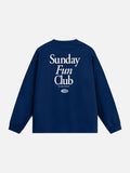 Bold Back Graphic Long-Sleeved Crew Top