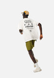 DAXUEN black oversized bold-back graphic tee