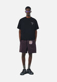 DAXUEN black oversized bold-back graphic tee