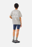 DAXUEN black oversized bold-back graphic tee