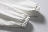 DAXUEN black and white oversized bomber jacket