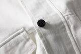 DAXUEN black and white oversized bomber jacket
