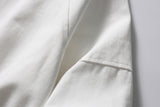 DAXUEN black and white oversized bomber jacket