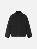 DAXUEN black and white oversized bomber jacket
