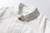 DAXUEN black and white oversized bomber jacket