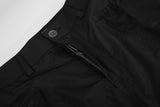 DAXUEN black wide-leg cargo trousers with pockets