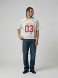 DAXUEN Short-sleeved relaxed-fit jersey t-shirt with graphics — model photo
