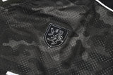 DAXUEN dark camouflage oversized jersey top