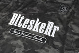 DAXUEN dark camouflage oversized jersey top
