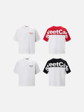 DAXUEN Oversized short-sleeve color block t-shirt