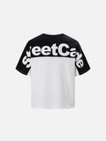 DAXUEN Oversized short-sleeve color block t-shirt