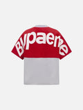 DAXUEN Color-blocked and raglan sleeve short-sleeve t-shirts