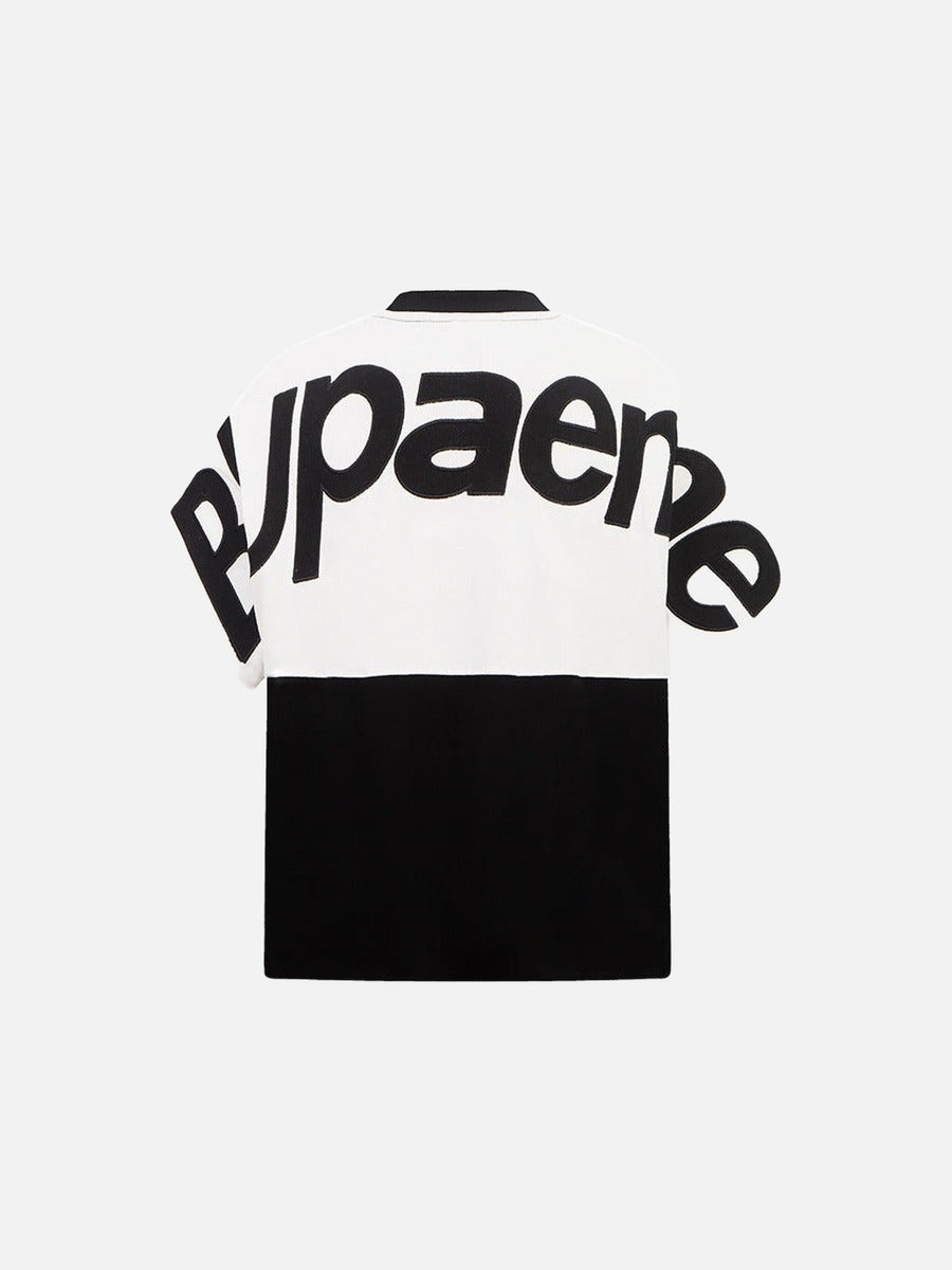 DAXUEN Color-blocked and raglan sleeve short-sleeve t-shirts