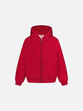 DAXUEN Embroidered hoodie jacket with colorful graphics