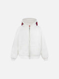DAXUEN Embroidered hoodie jacket with colorful graphics