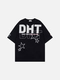 DAXUEN Bold DHT graphic short-sleeved t-shirt