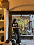 DAXUEN Bold DHT Graphic T-Shirt - DAXUEN — model photo