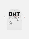 DAXUEN Bold DHT graphic short-sleeved t-shirt