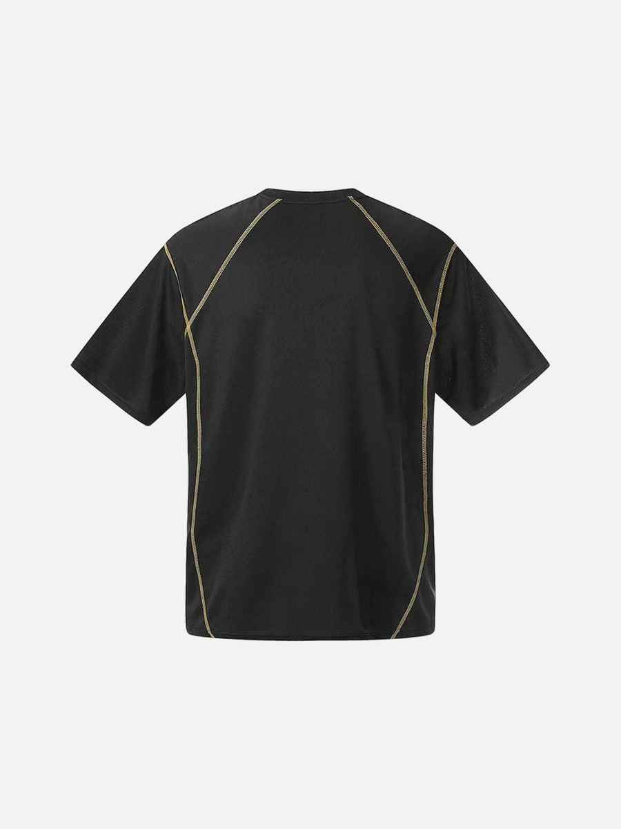 DAXUEN Short-sleeved crew-neck sports jersey