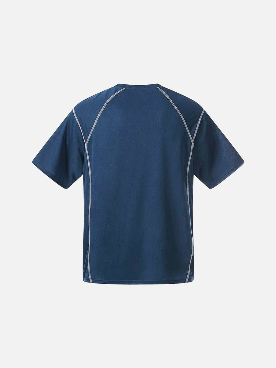 DAXUEN Short-sleeved crew-neck sports jersey