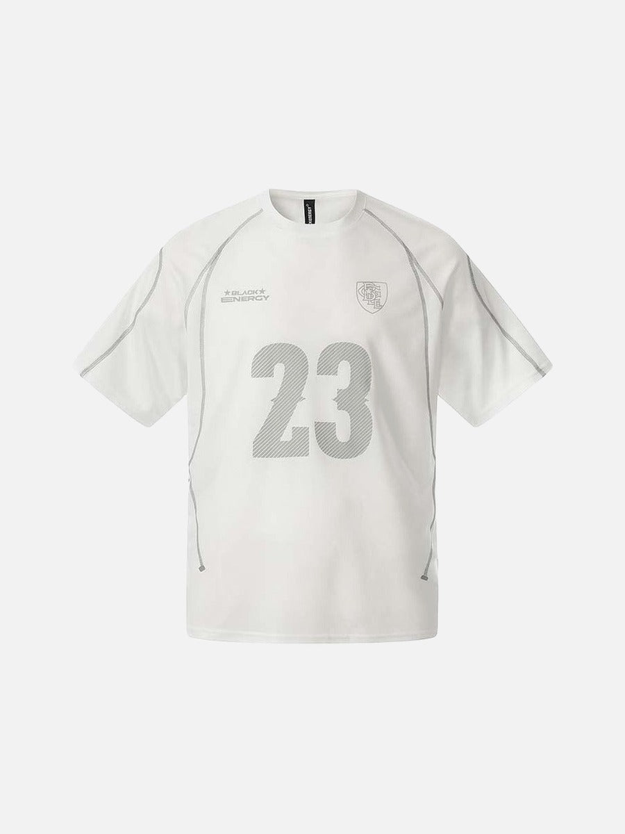DAXUEN Short-sleeved crew-neck sports jersey