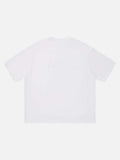 DAXUEN Bold floral patchwork graphic T-shirt