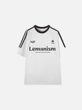 Bold Geometric Emblem Short-Sleeve T-Shirt