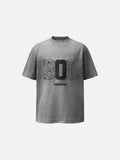 DAXUEN Oversized short-sleeved graphic t-shirt