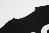 DAXUEN black oversized bold-graphic 33 t-shirt