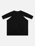 DAXUEN Boxy short-sleeved T-shirt with graphics and contrasting colors