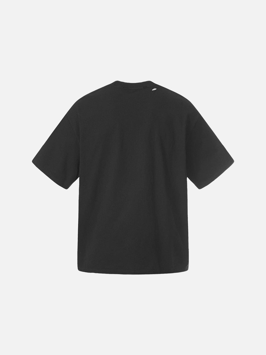 DAXUEN Oversized short-sleeved t-shirt with graphic print