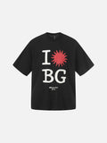 DAXUEN Oversized short-sleeved graphic T-shirt