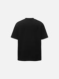 DAXUEN Bold graphic oversized t-shirt in black and white