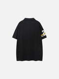 DAXUEN Short sleeve polo shirt with graphic designs