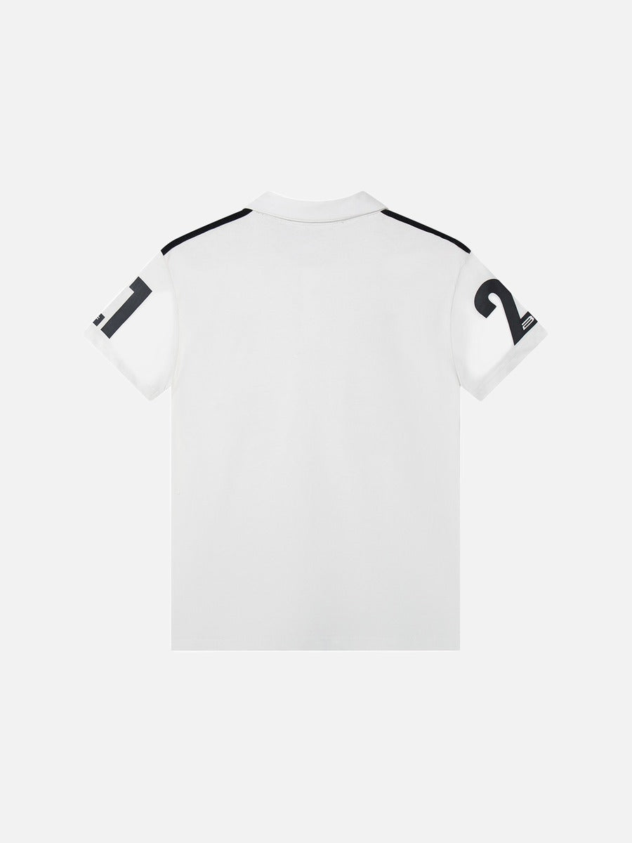 DAXUEN Short sleeve polo shirt with graphic designs