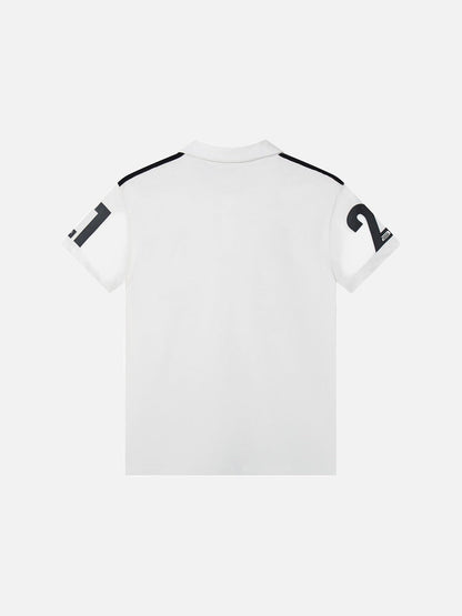 DAXUEN Short sleeve polo shirt with graphic designs