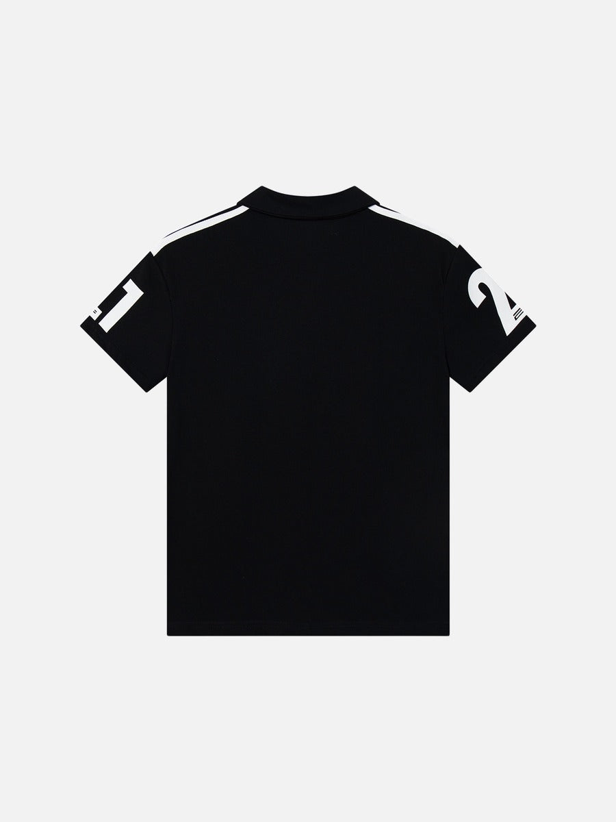 DAXUEN Short sleeve polo shirt with graphic designs