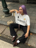 DAXUEN Short sleeve polo shirt with graphic designs — model photo