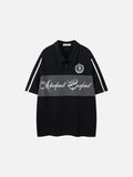 DAXUEN Short-sleeved polo shirt with graphic designs